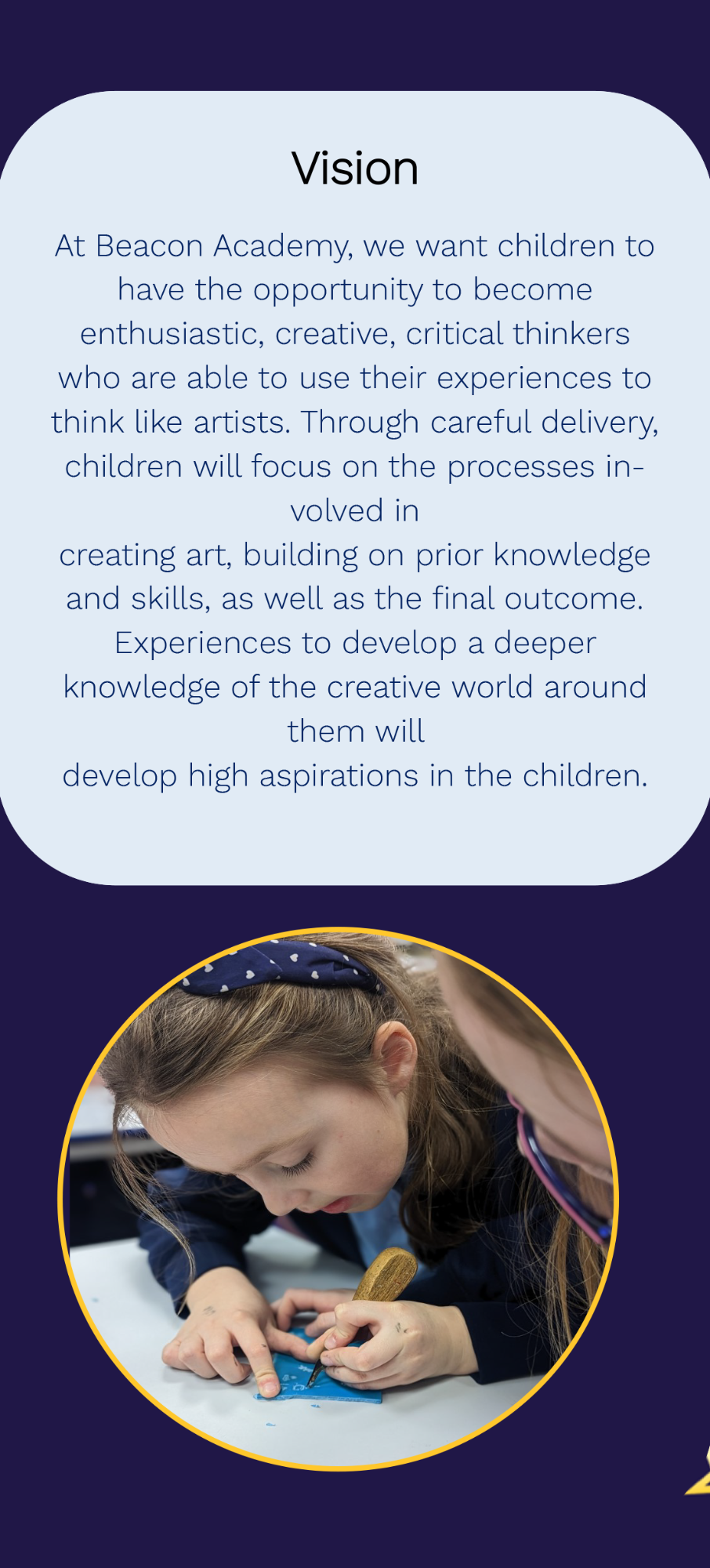 Our curriculum vision