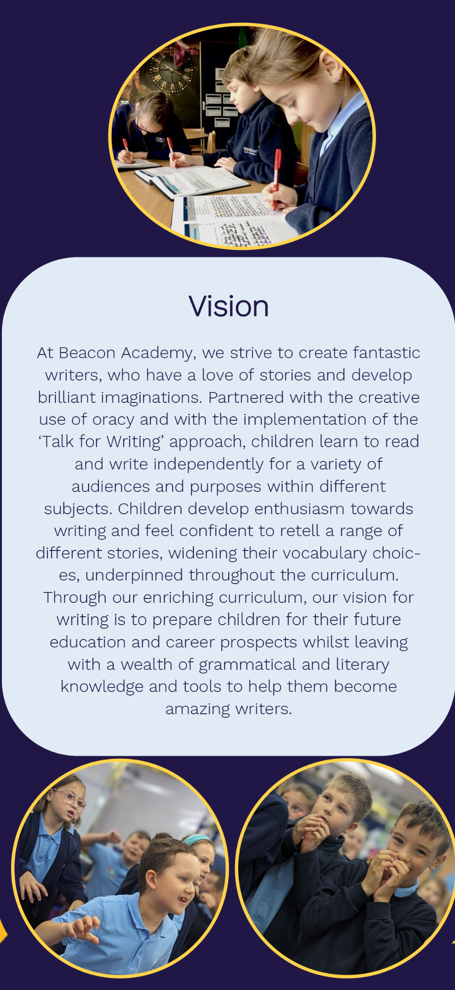 Writing Vision