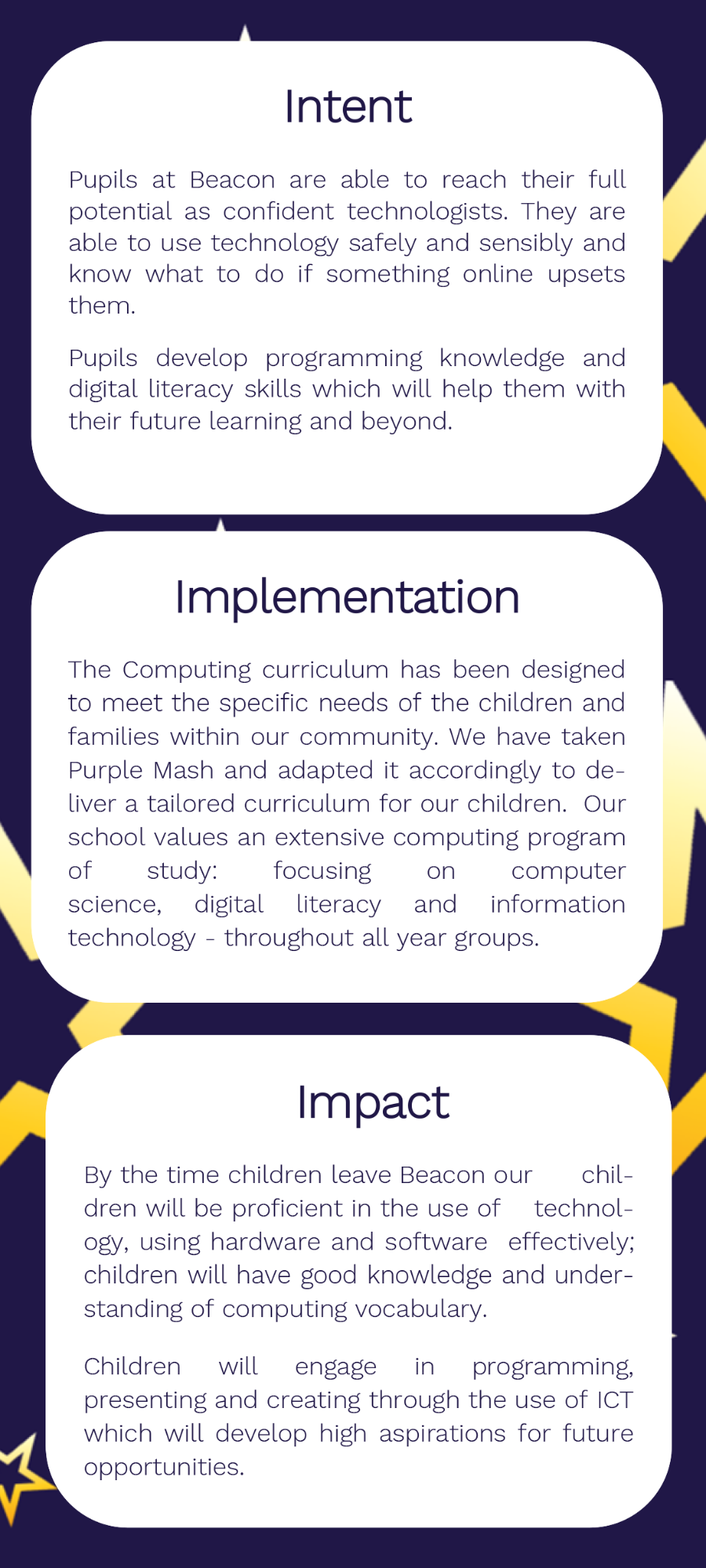 Computing Intent